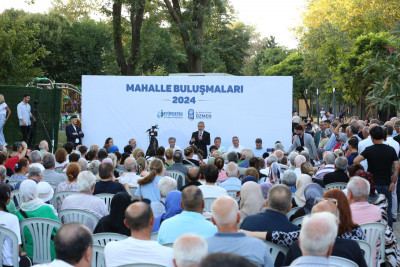 Başkan Özmen, Rami Cuma ve Rami Yeni Mahalle sakinleriyle buluştu Başkan Özmen, Rami Cuma ve Rami Yeni Mahalle sakinleriyle buluştu