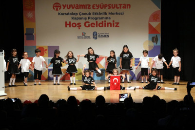 Minik mezunlardan coşkulu veda: Karadolap ÇEM'de kep töreni heyecanı
