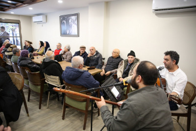 Emekliler Lokali'nde yeni yıl coşkusu