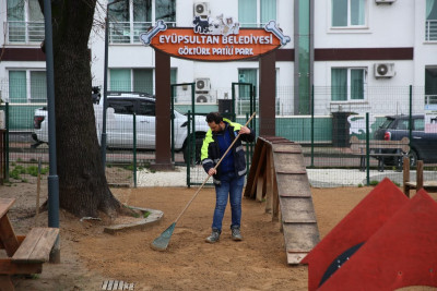 Göktürk Patili Park can dostlarımız için yenilendi