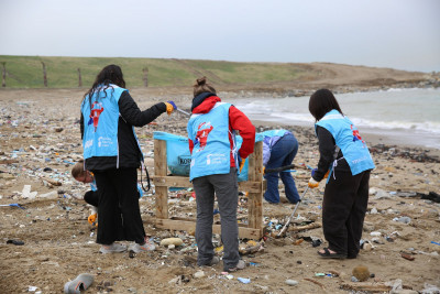 Çiftalan Plajı'nda anlamlı çevre etkinliği