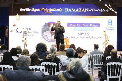 Eyüpsultan'da “Hz. Peygamber ve Farkındalık” söyleşisi