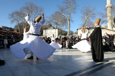 Eyüpsultan'da sema gösterisi büyüledi