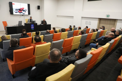 Belediyede görevli şoförlere hizmetiçi eğitim verildi