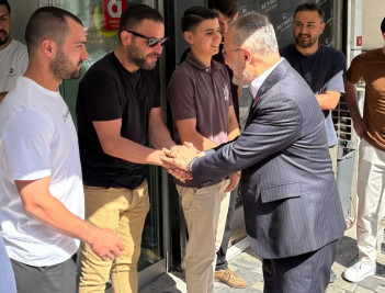 Başkan Özmen Çırçır Mahallesi esnafıyla buluştu