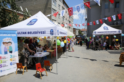 Çocuklar oynadı, aileler bilgilendi: Eyüpsultan95 ile Büyüyoruz tanıtıldı