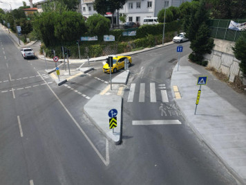 5. Levent'te ulaşım artık daha güvenli