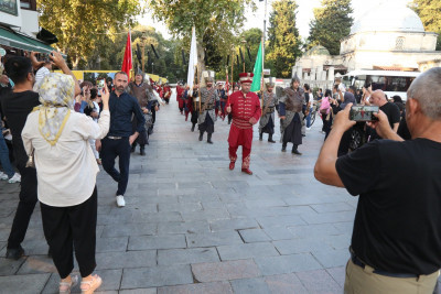 Eyüpsultan'da Mehteran rüzgarı esti