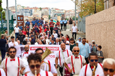 Eyüpsultan'da 30 Ağustos'a özel anlamlı İstiklal Yürüyüşü