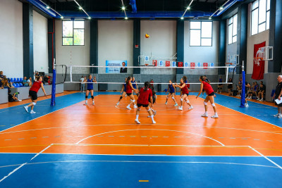 30 Ağustos'un zafer ruhu voleybol sahasına taşındı