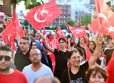 Eyüpsultan'da 30 Ağustos Zafer Bayramı coşkuyla kutlandı