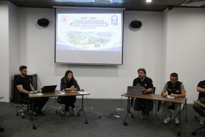 Eyüpsultan'da İlçe Afet Risk Azaltma Planı (İRAP) Çalıştayı gerçekleştirildi