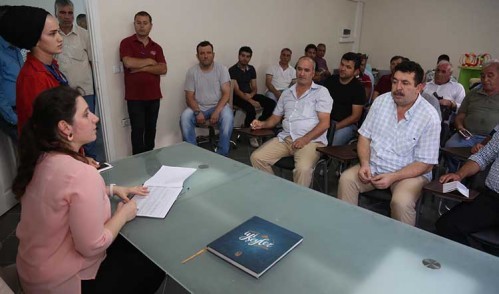 Eyüpsultan'da binlerce kişi istihdam edildi Eyüpsultan'da binlerce kişi istihdam edildi