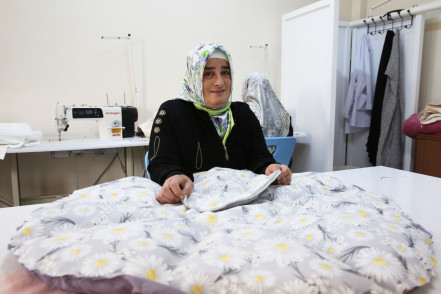 ESMEK'le hayata yeniden tutundu ESMEK'le hayata yeniden tutundu