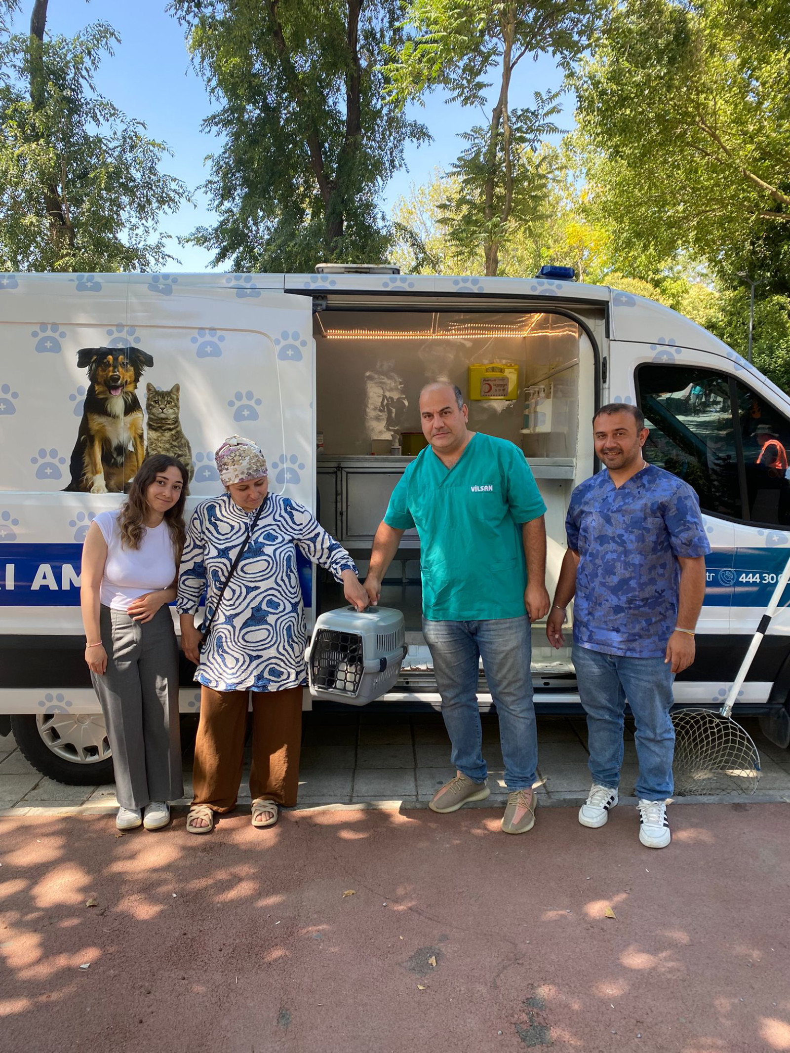 Eyüpsultan Belediyesi'nden can dostlar için mobil sağlık hizmeti