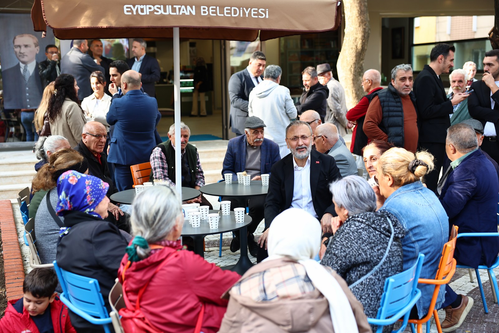 Güzeltepe Emekliler Lokali Hafıza Kafe hizmete açıldı