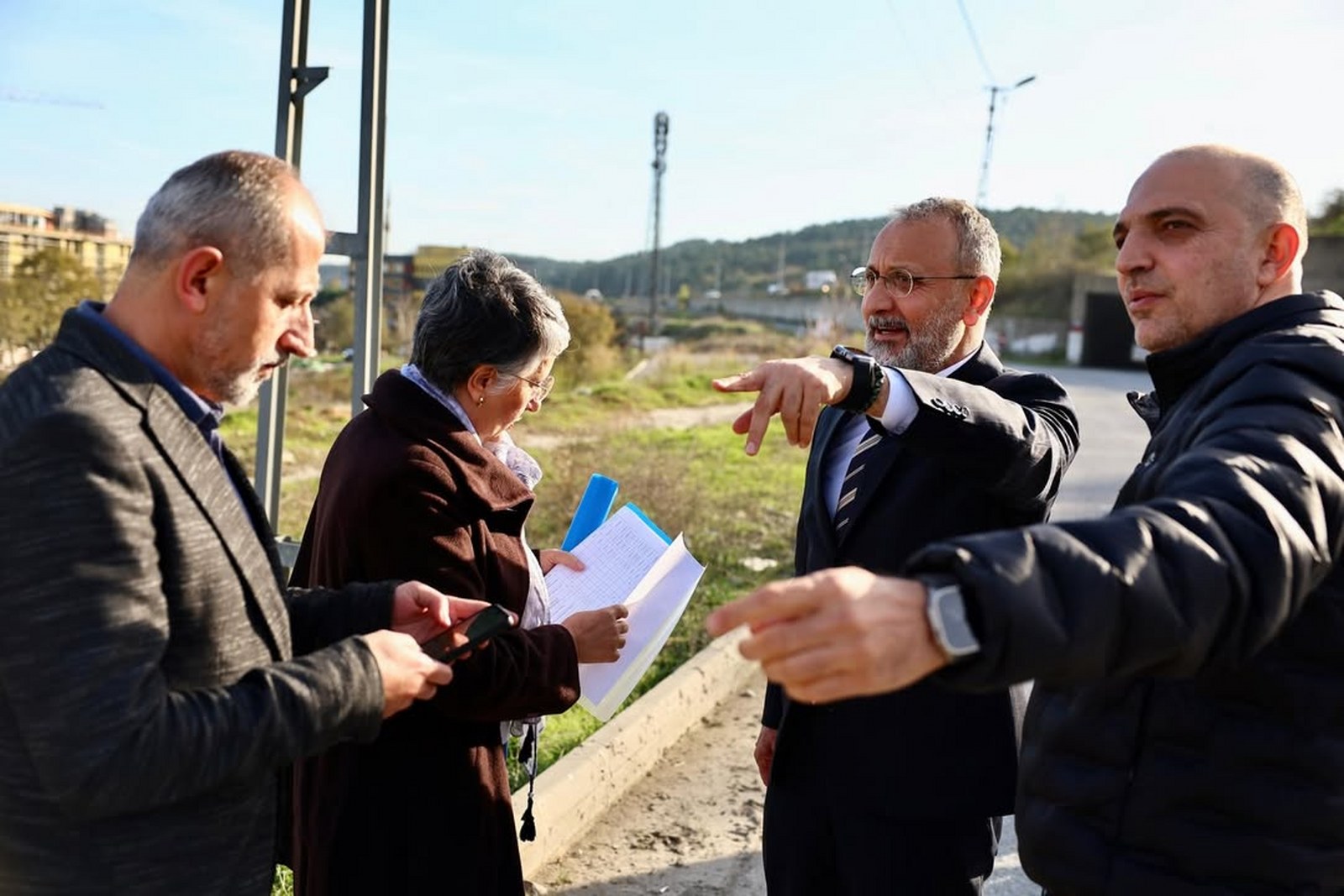 Göktürk trafiğini rahatlatacak iki yeni alternatif yol için çalışmalar başladı Göktürk trafiğini rahatlatacak iki yeni alternatif yol için çalışmalar başladı