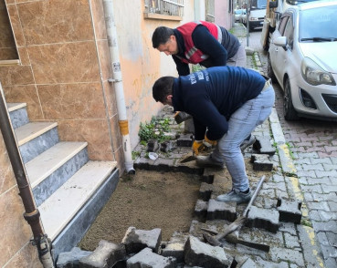 Eyüpsultan'da Fen işleri çalışmaları aralıksız sürüyor