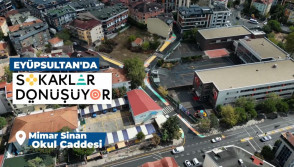 Çocuklarımızın okula güvenle gidip gelebilmesi için okul caddelerini daha güvenli hale getiriyoruz.