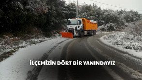 Karla Mücadelede Eyüpsultan'ın tüm cadde ve sokaklarındayız